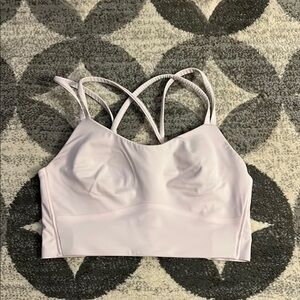 Women's Light Pink Strappy Bralette